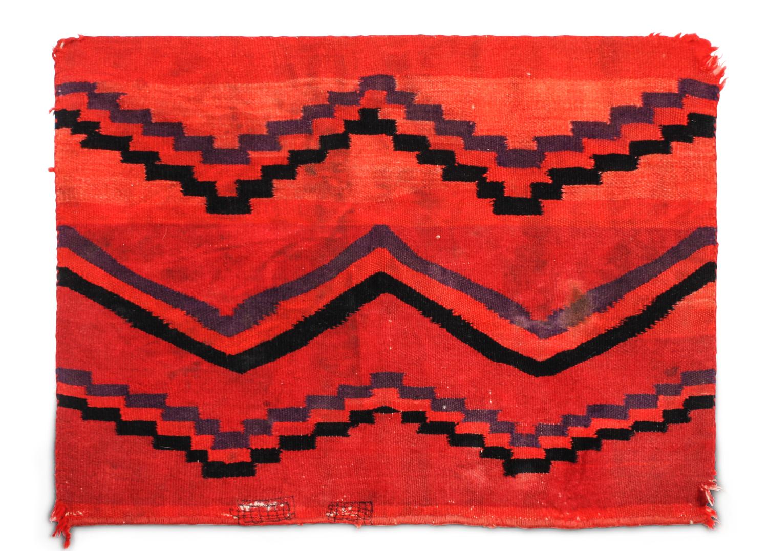 A Navajo Ganado Rug First: 107 1/2 x 45 1/2 inches. — CIRCA 1920