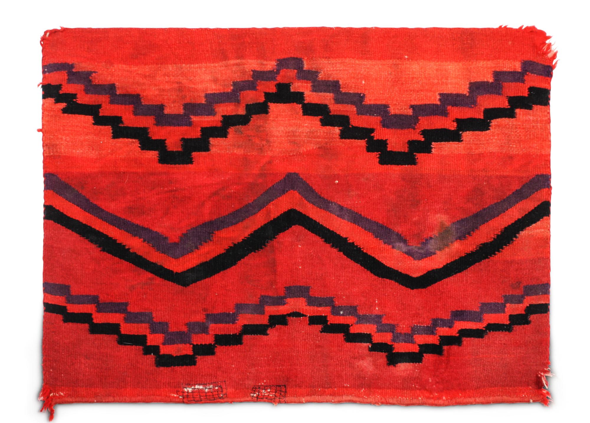 A Navajo Ganado Rug First: 107 1/2 x 45 1/2 inches. — CIRCA 1920