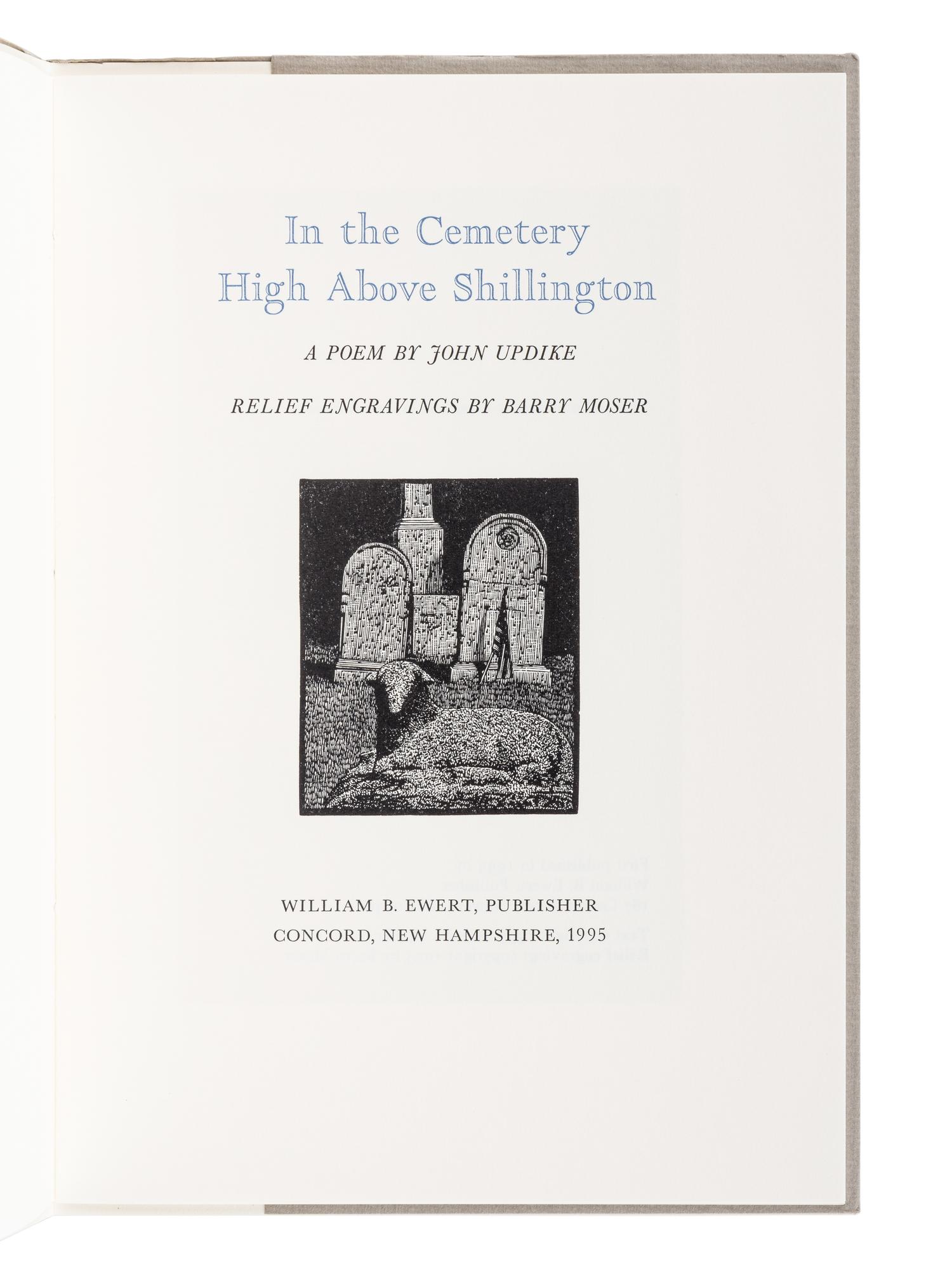 UPDIKE, John (1932-2009). A group of 17 limited edition pamphlets of Updike’s works, MANY SIGNED, comprising: