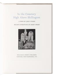UPDIKE, John (1932-2009). A group of 17 limited edition pamphlets of Updike’s works, MANY SIGNED, comprising: