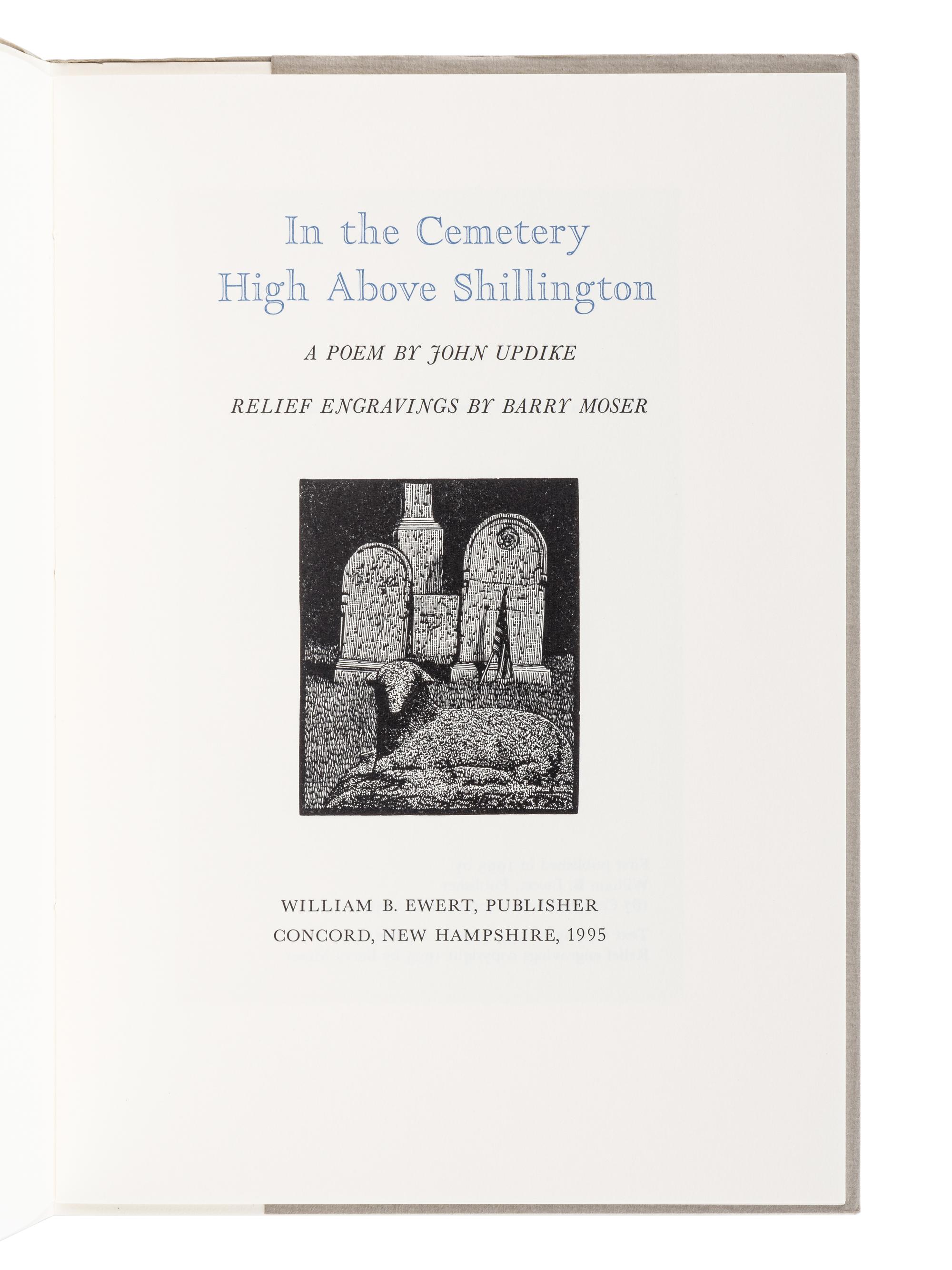 UPDIKE, John (1932-2009). A group of 17 limited edition pamphlets of Updike’s works, MANY SIGNED, comprising: