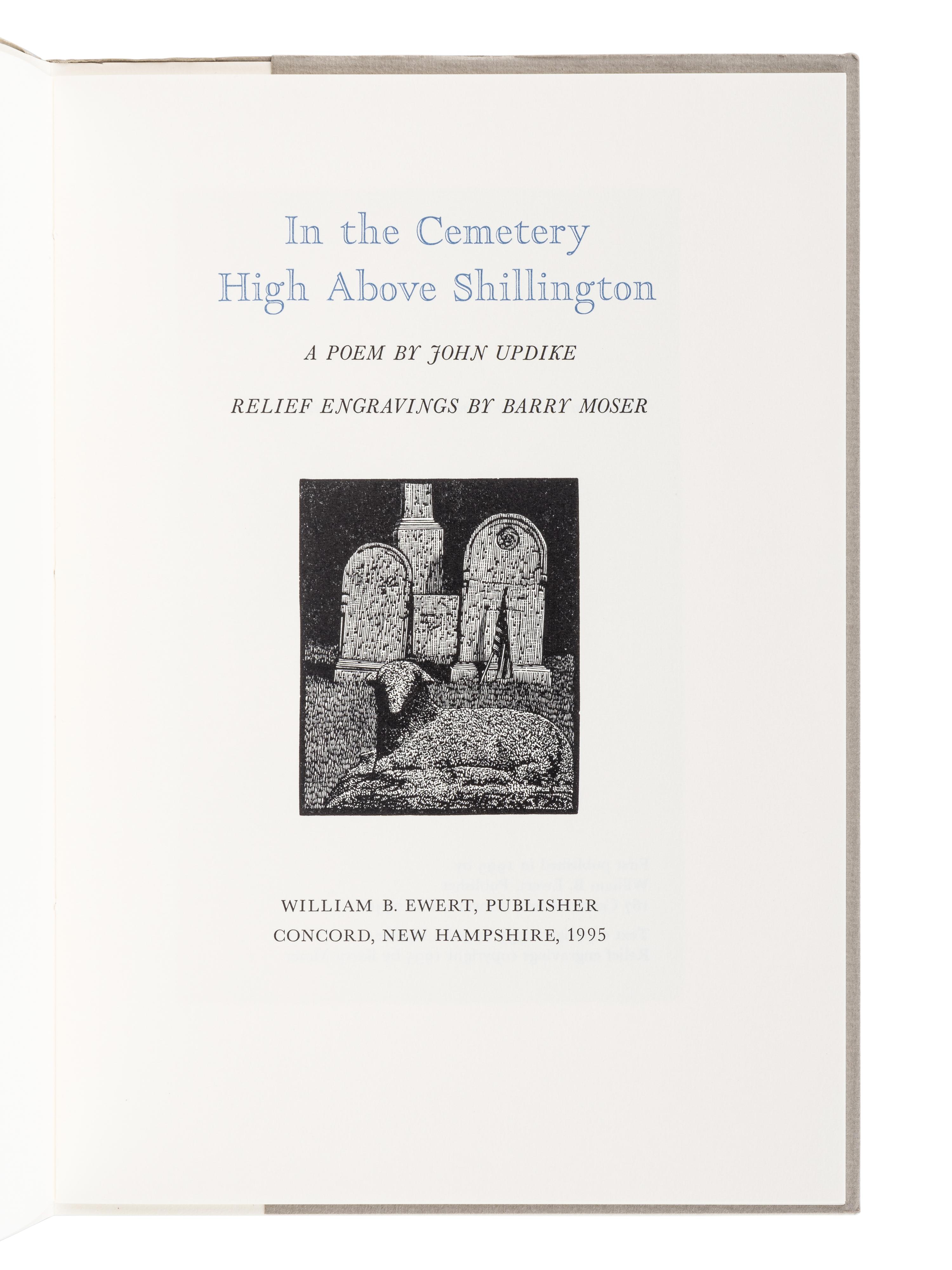 UPDIKE, John (1932-2009). A group of 17 limited edition pamphlets of Updike’s works, MANY SIGNED, comprising:
