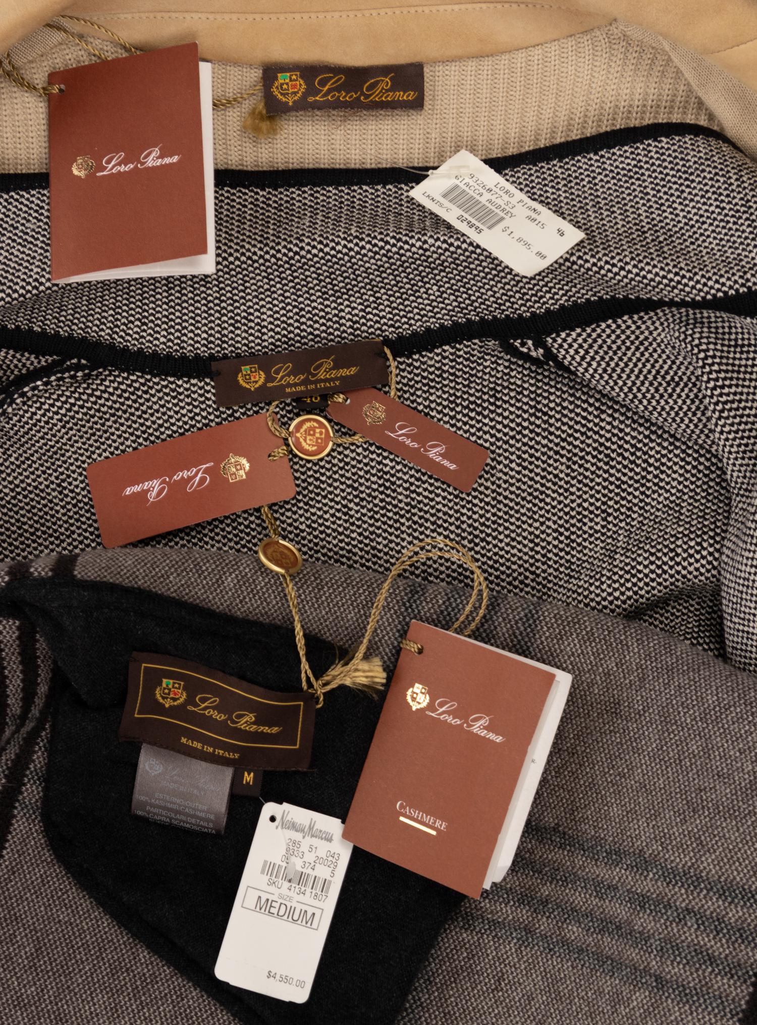 Four Loro Piana Pieces