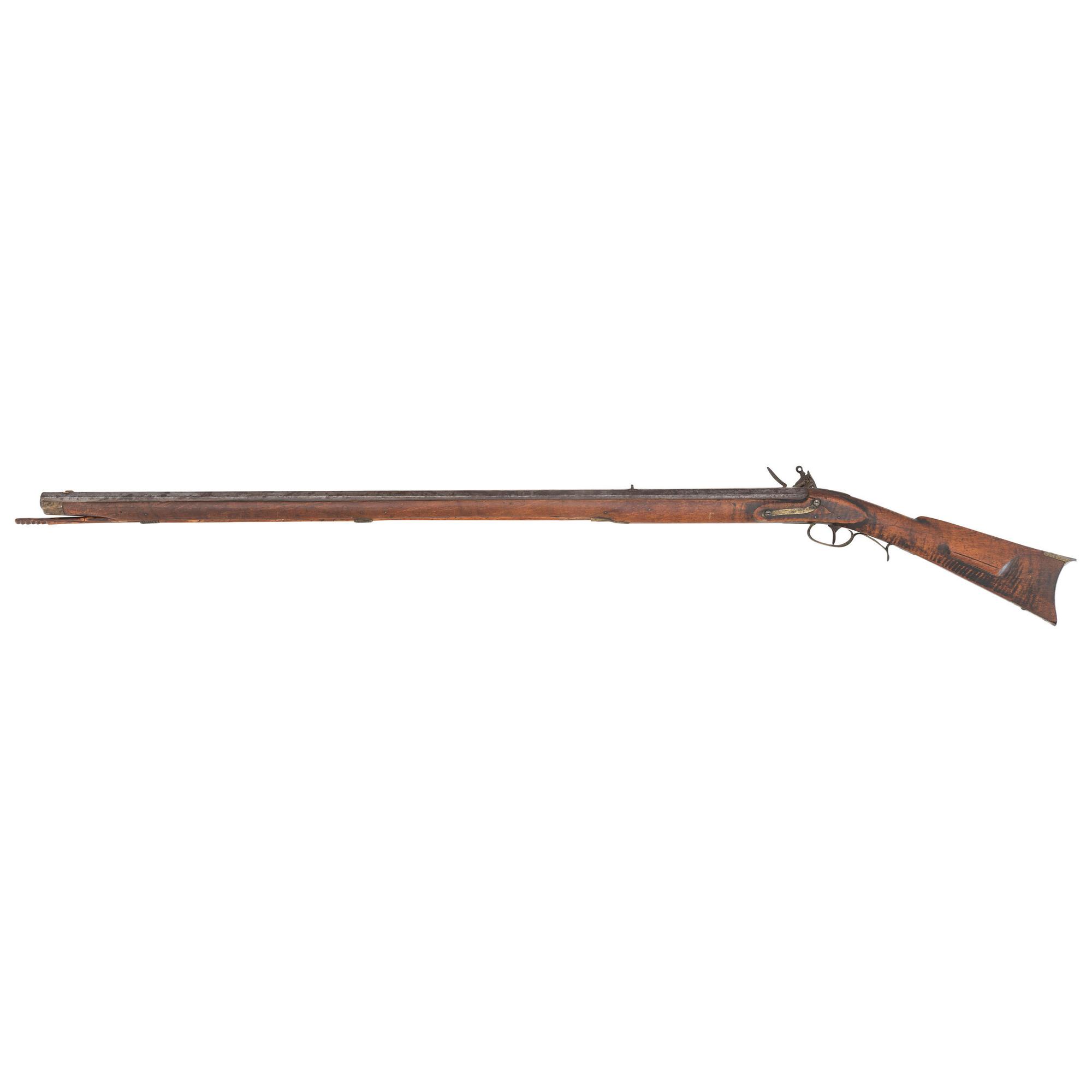 Untouched Leman Full Stock Flintlock Trade Rifle