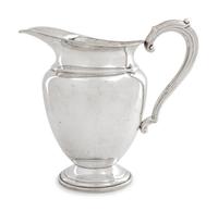 An American Silver Water Pitcher