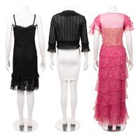 Five Designer Pieces: Four Oscar de la Renta and One Chanel, 2000s