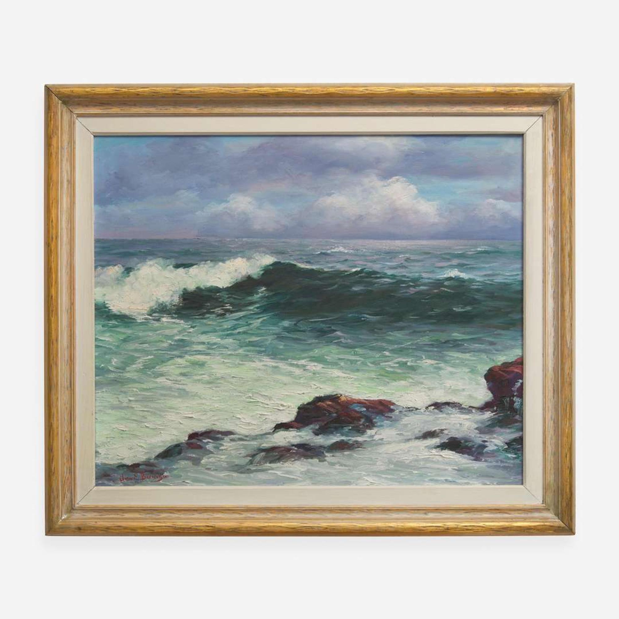 John E. Berninger (American, 1897–1981) New England Coast