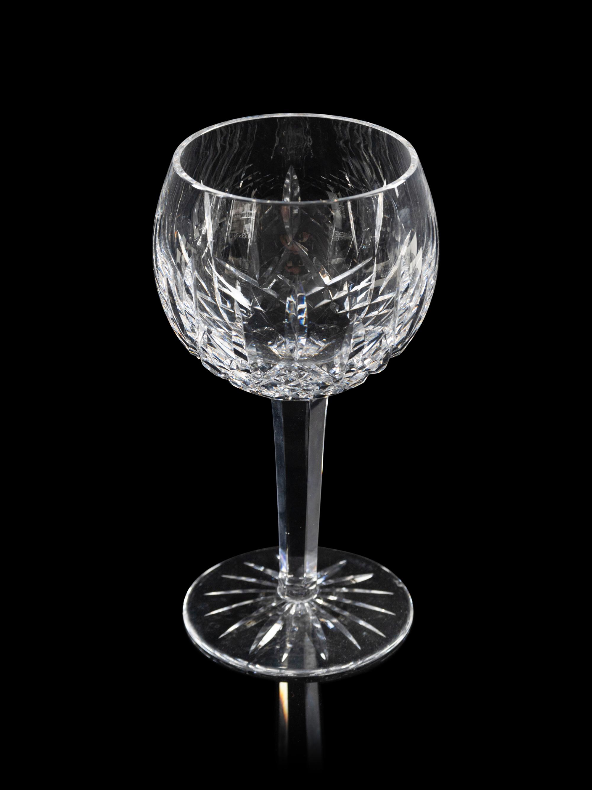 A Waterford Lismore Stemware Service