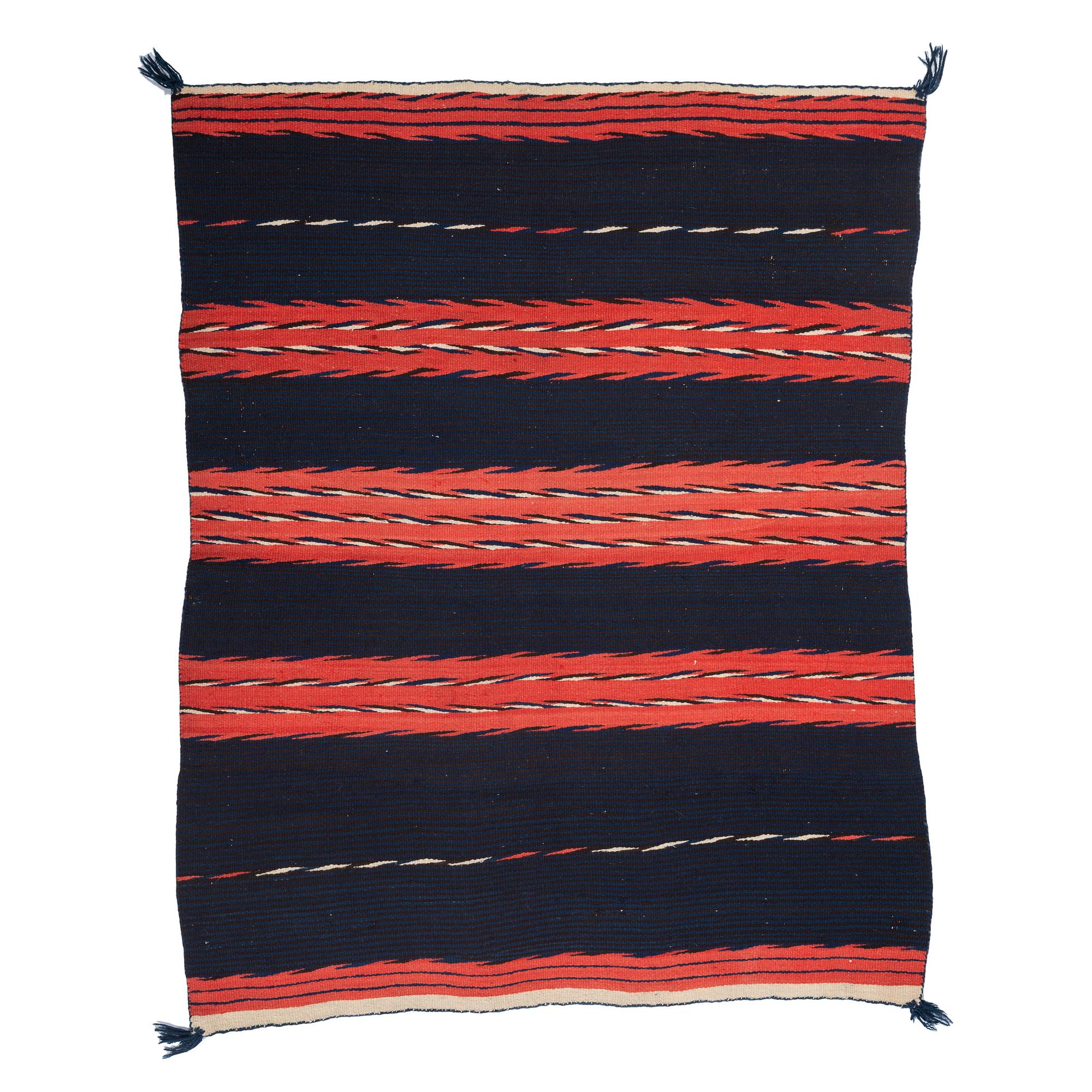 Navajo Late Classic Moki-Style Blanket / Rug