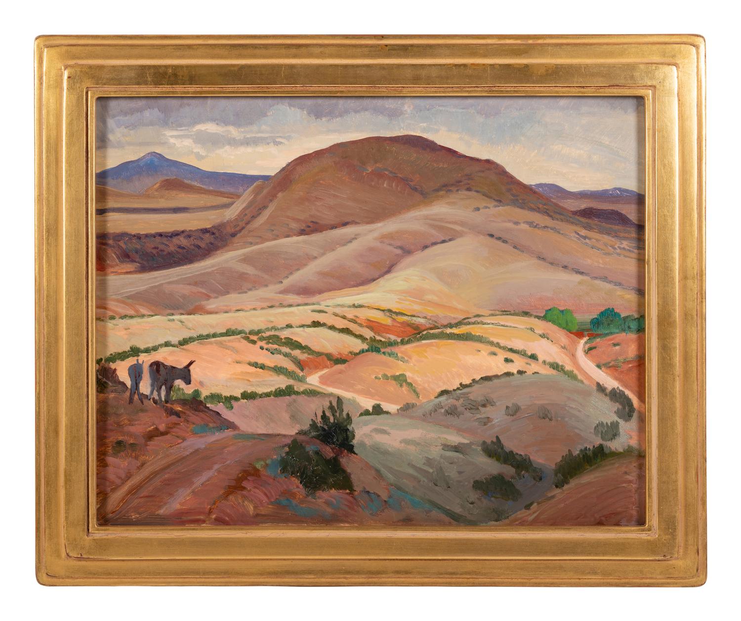 Donkeys in Landscape