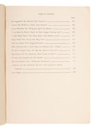 [ENSLAVEMENT & ABOLITION]. Unwritten History of Slavery. Autobiographical Account of Negro Ex-Slaves . Nashville, TN: Social Science Institute, Fisk University, 1945.