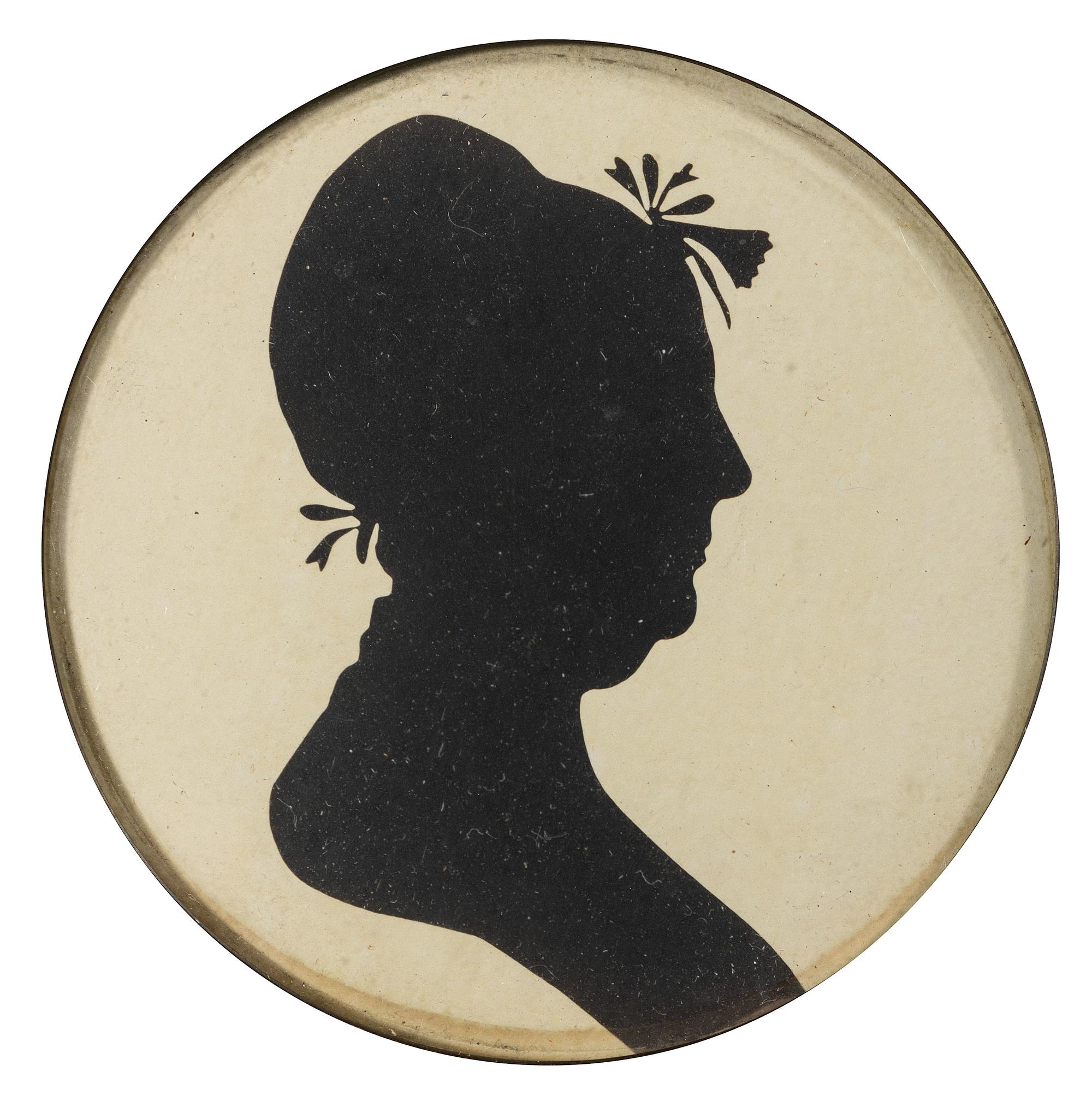 Five Silhouette Portraits of American Subjects