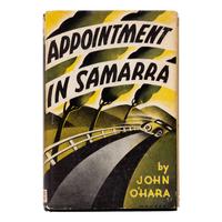 O’Hara, John (1905-1970). Appointment in Samarra . New York: Harcourt, Brace, 1934.