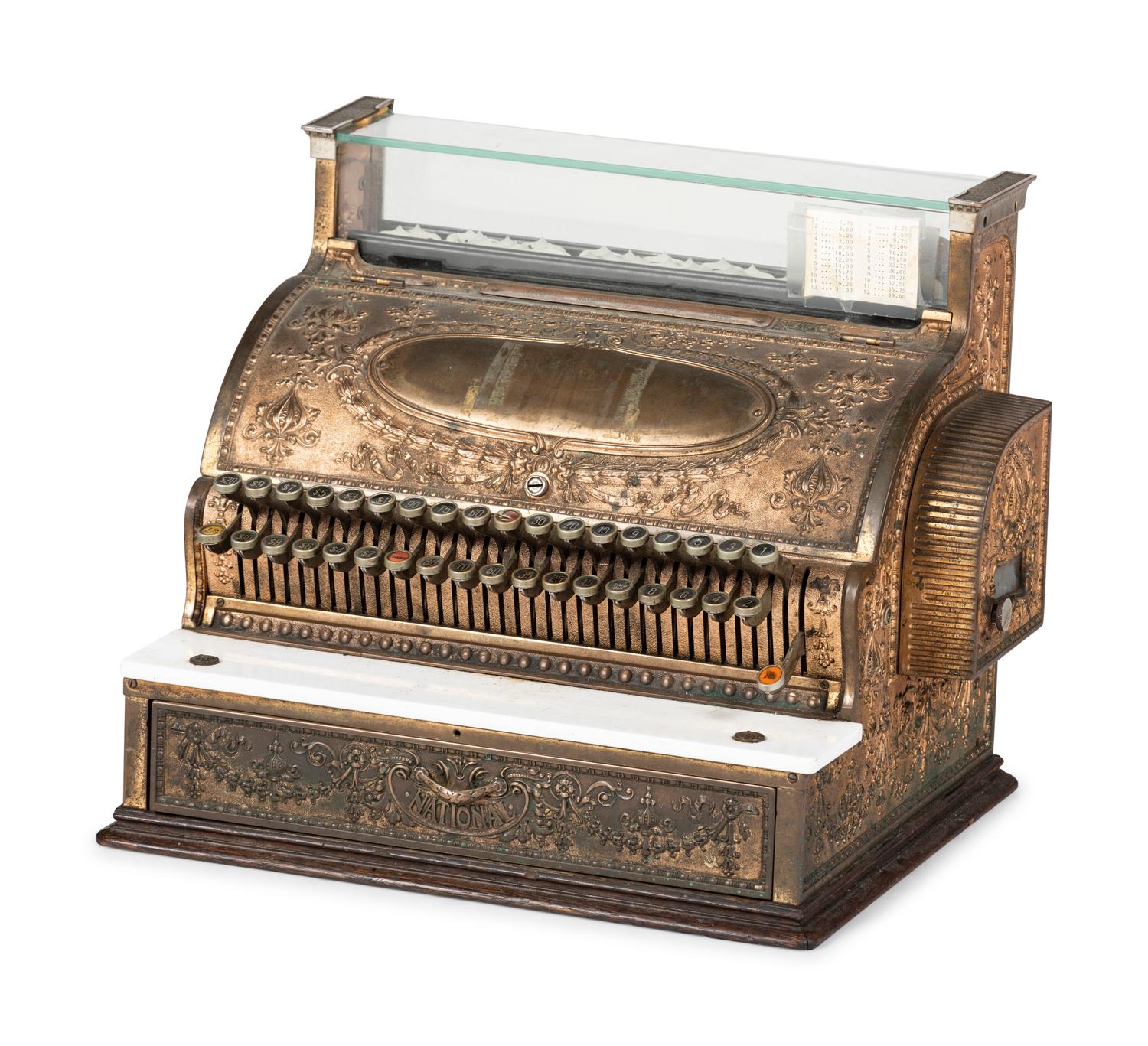 A National Cash Register , Size 54 3/4