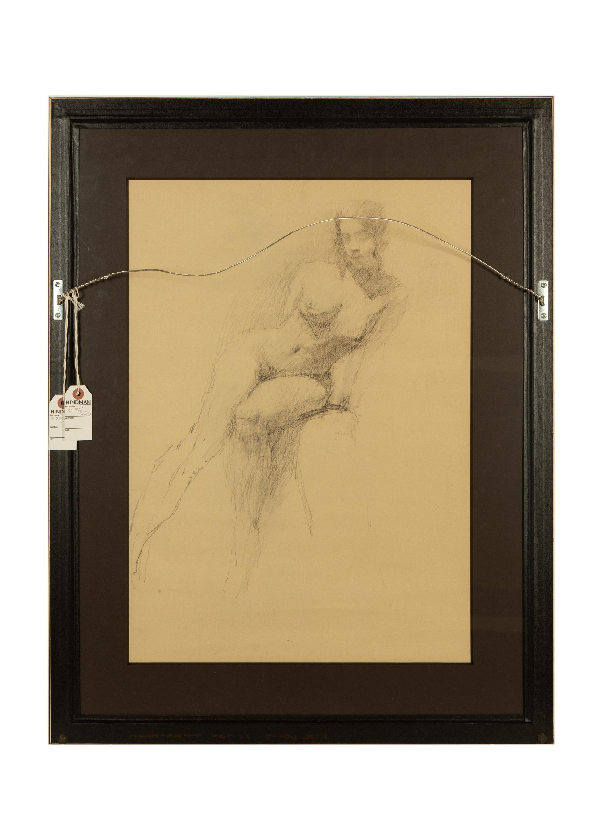 Untitled Nude Models (Three Framed Works)