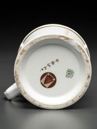 A Mailman's Porcelain Occupational Shaving Mug