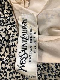 Yves Saint Laurent Haute Couture Dress, c.1975