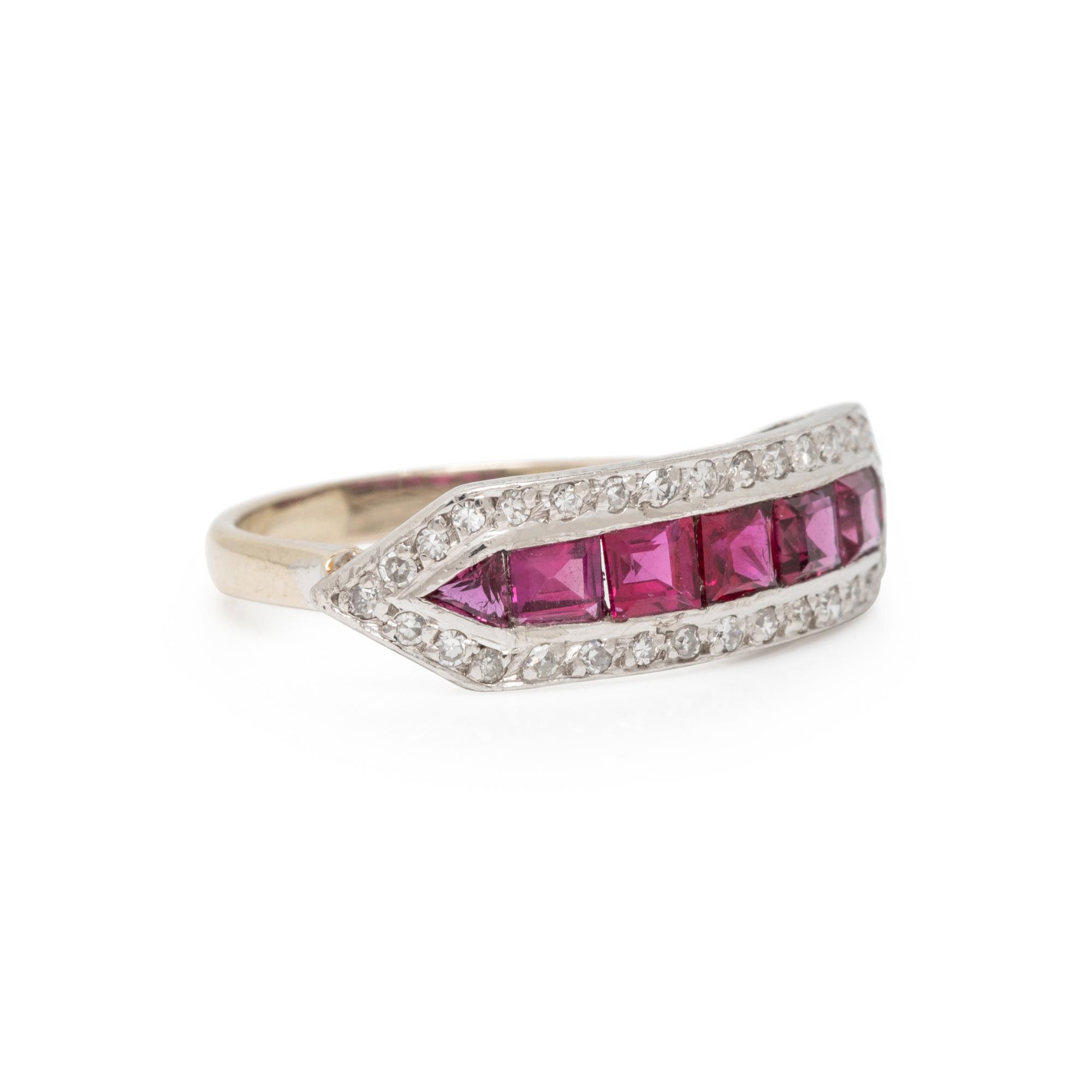 RUBY AND DIAMOND RING