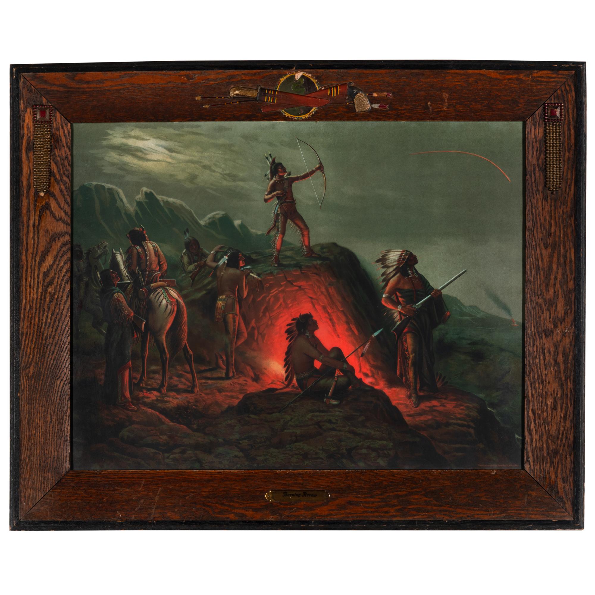 Taber Prang Art Co., The Burning Arrow, 1904