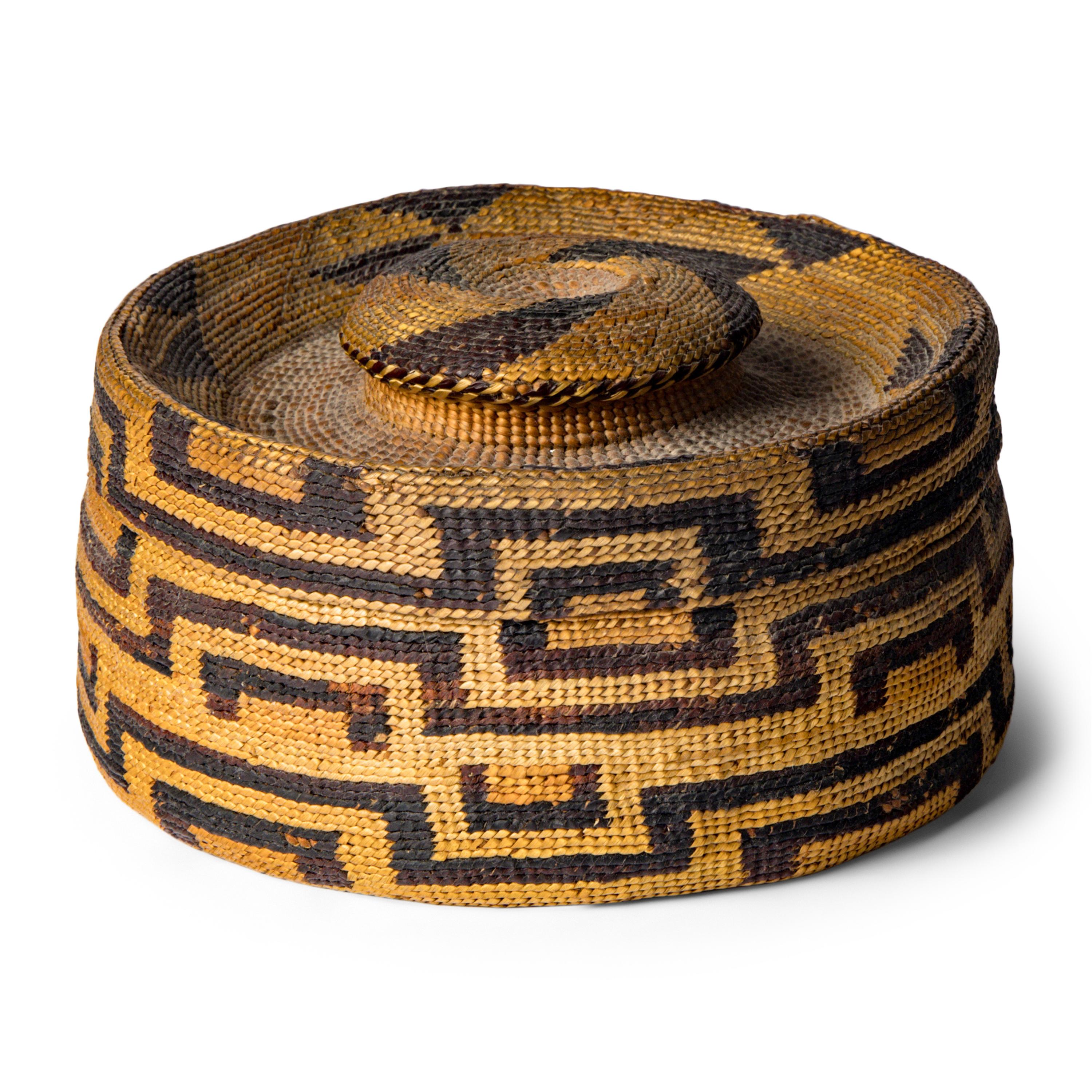 Tlingit Rattletop Basket