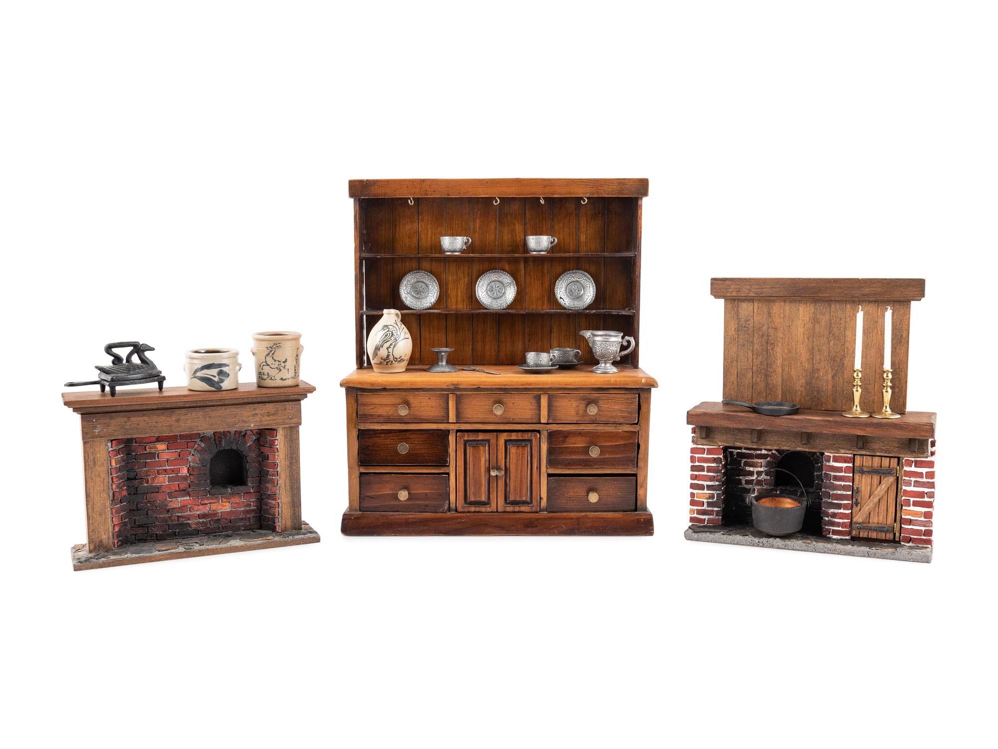 A Group of The House of Miniatures Furniture Kits