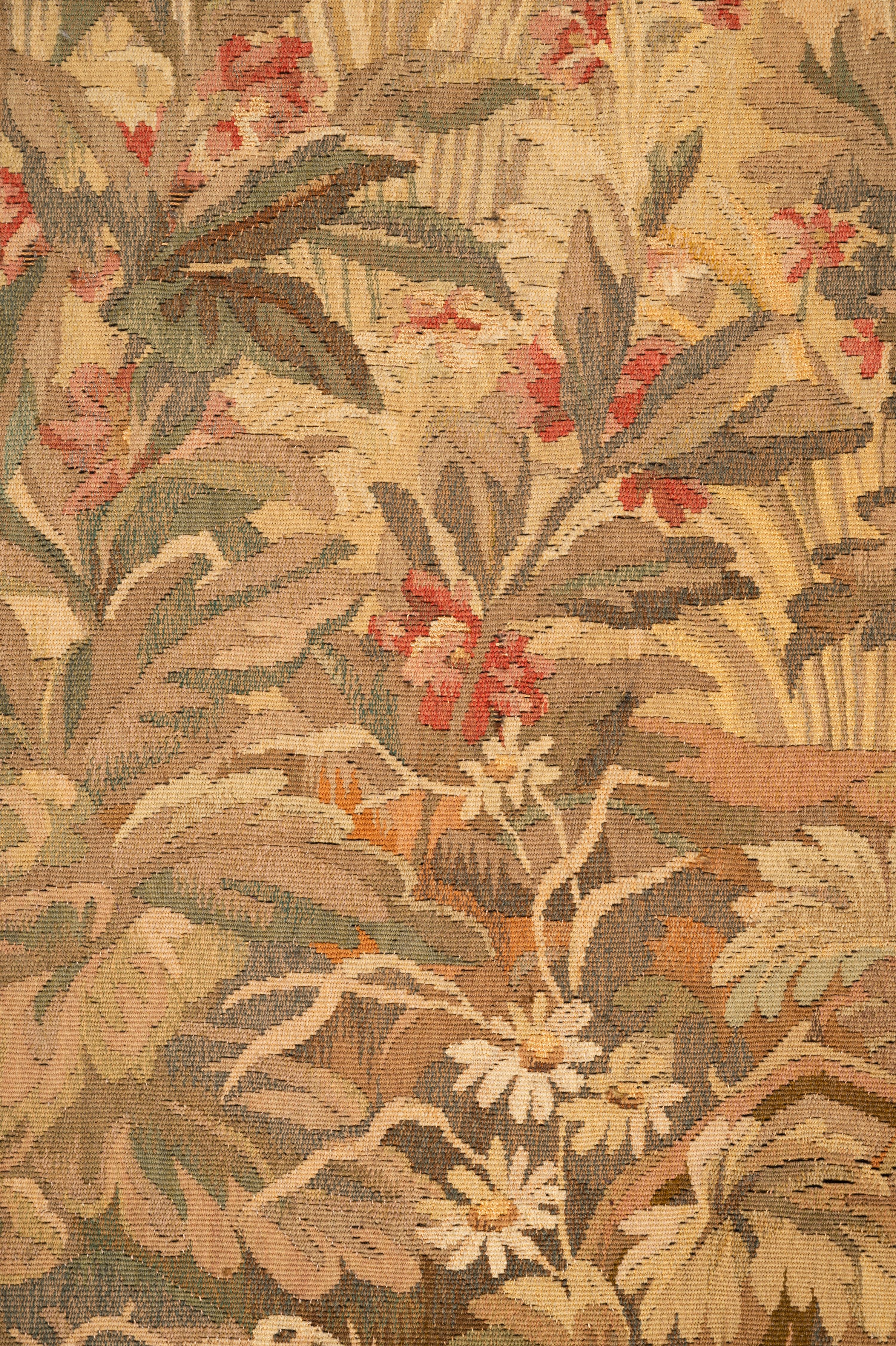 A Continental Wool Verdure Tapestry