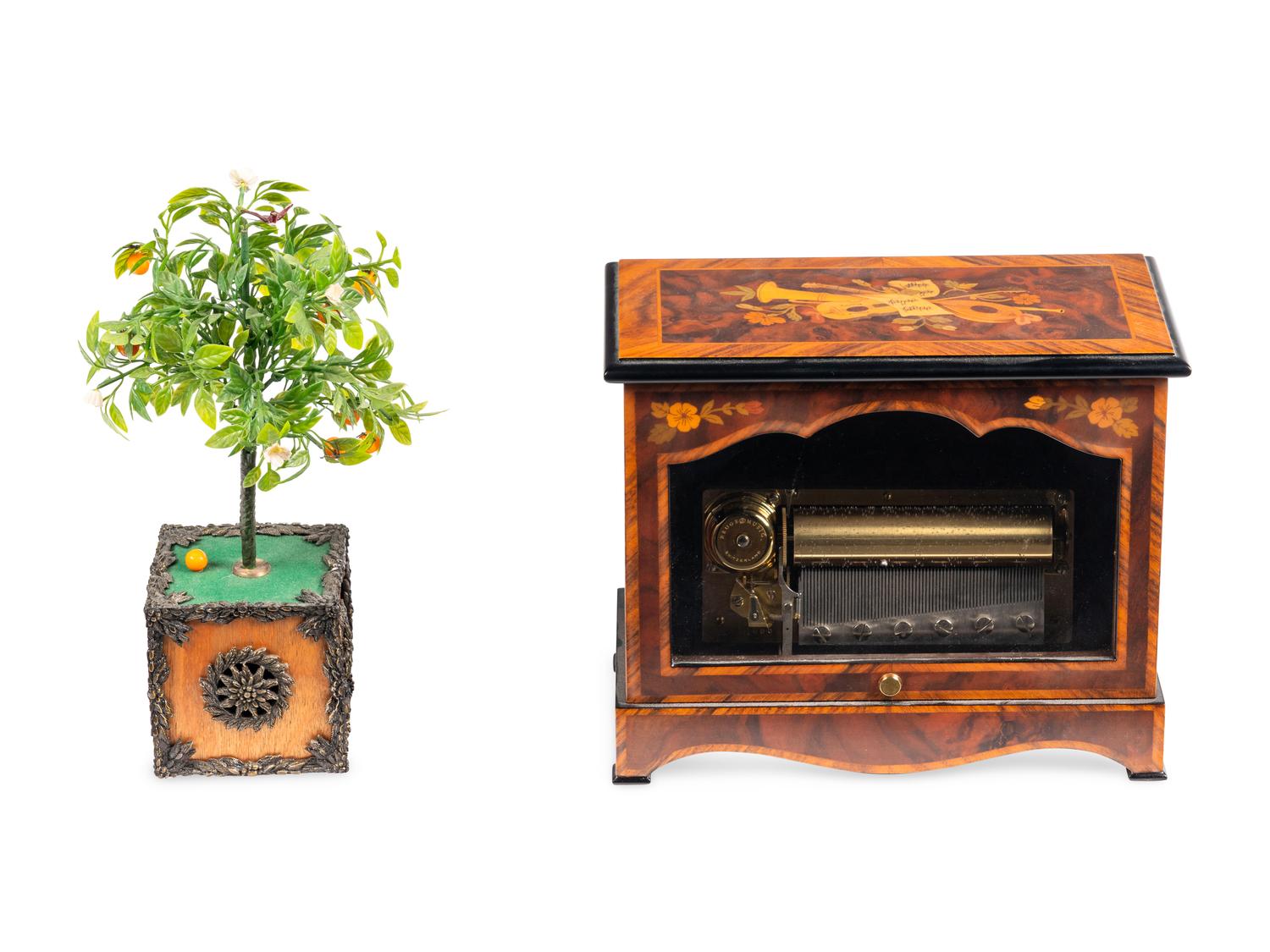 Two Contemporary Mechanical Musical Instruments