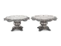 A Pair of Tiffany & Co. Silver Tazze