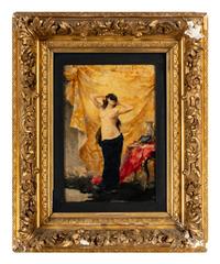 Jeune femme masquée , 1883