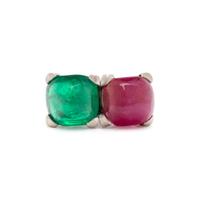 RUBY AND EMERALD RING