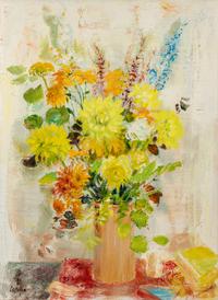 Les Dahlias Jaunes
