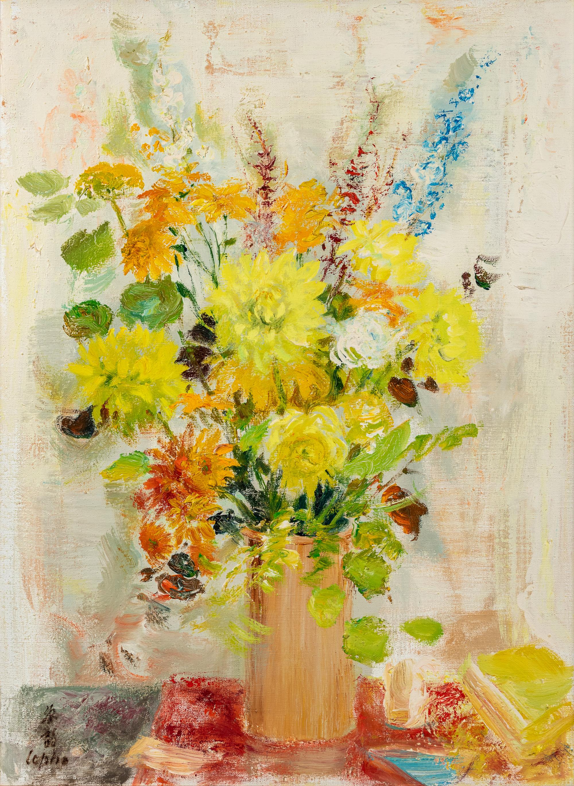 Les Dahlias Jaunes