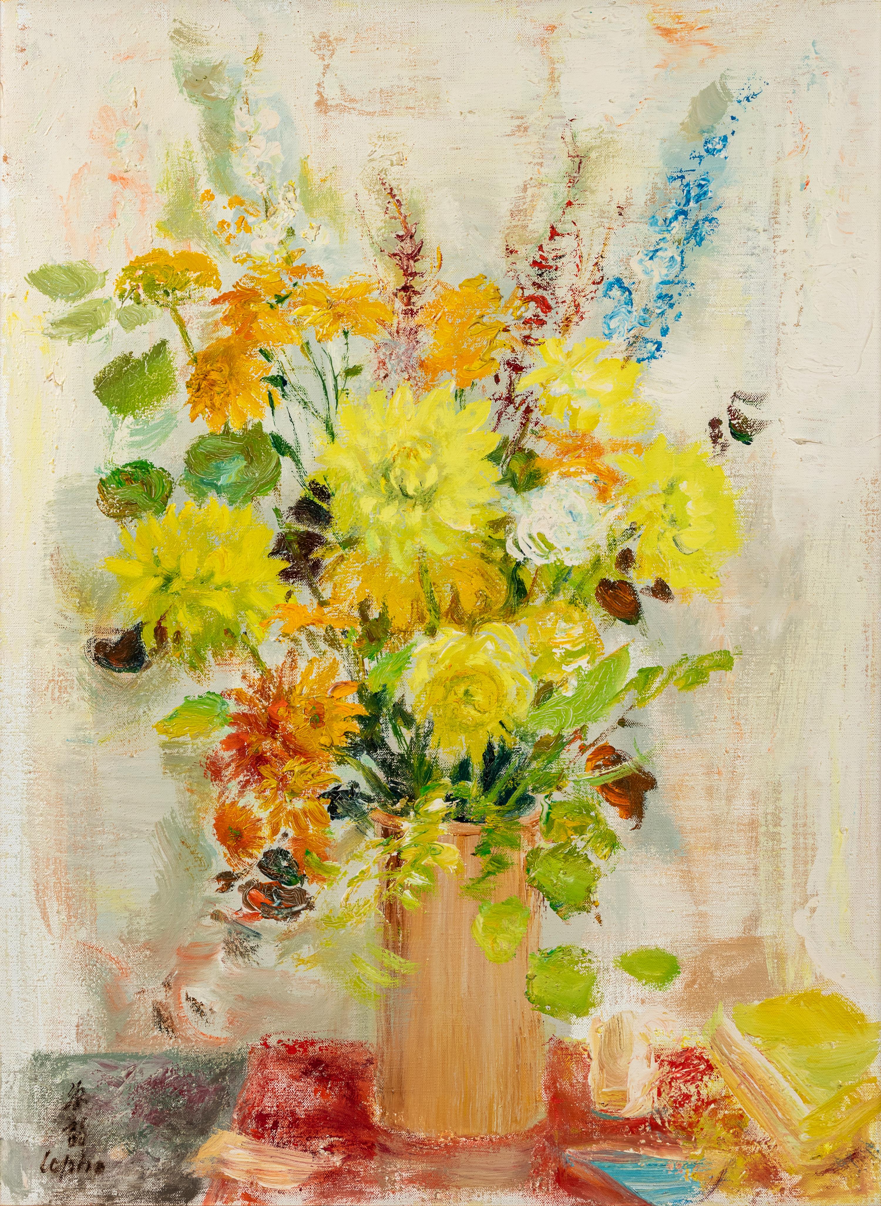 Les Dahlias Jaunes