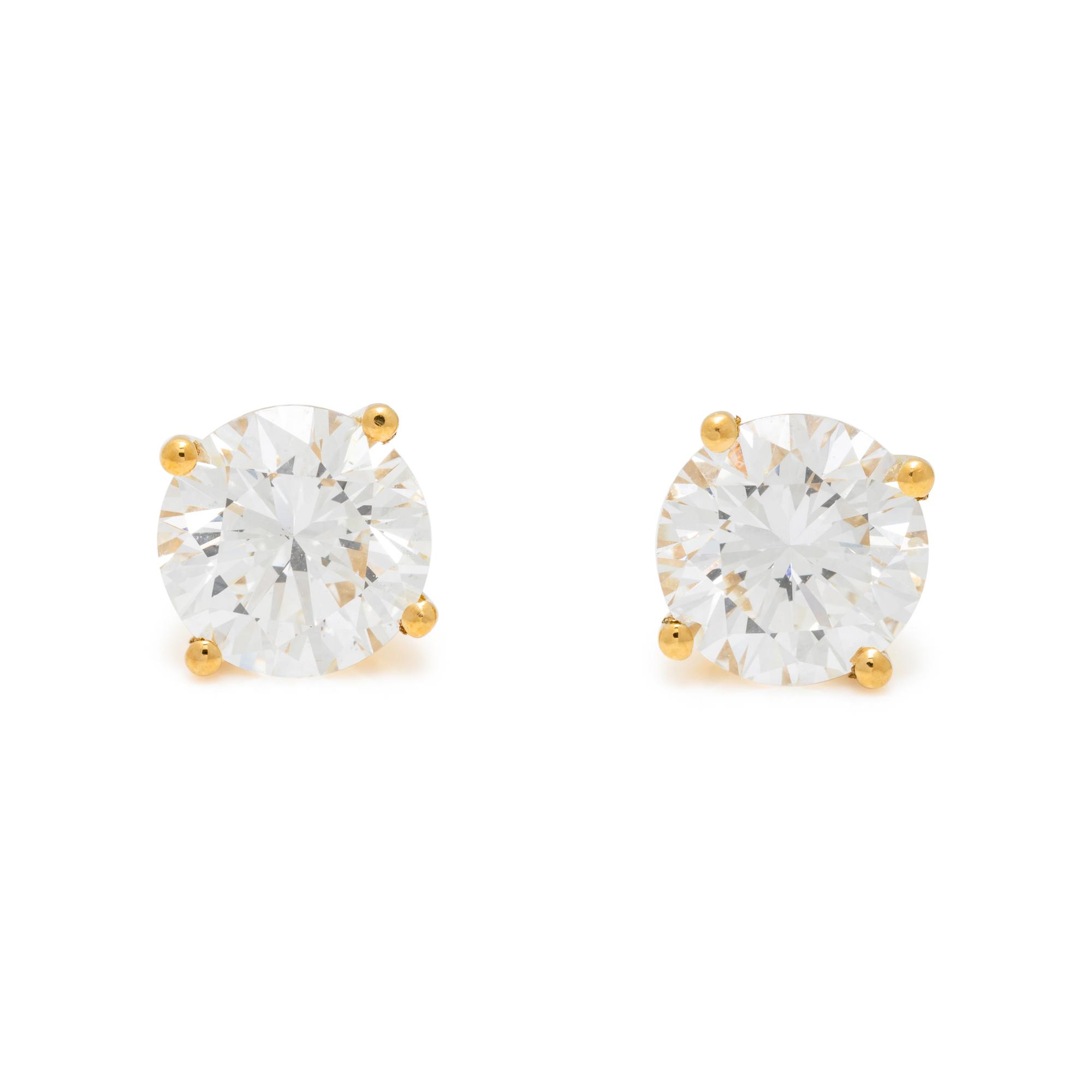 DIAMOND STUD EARRINGS