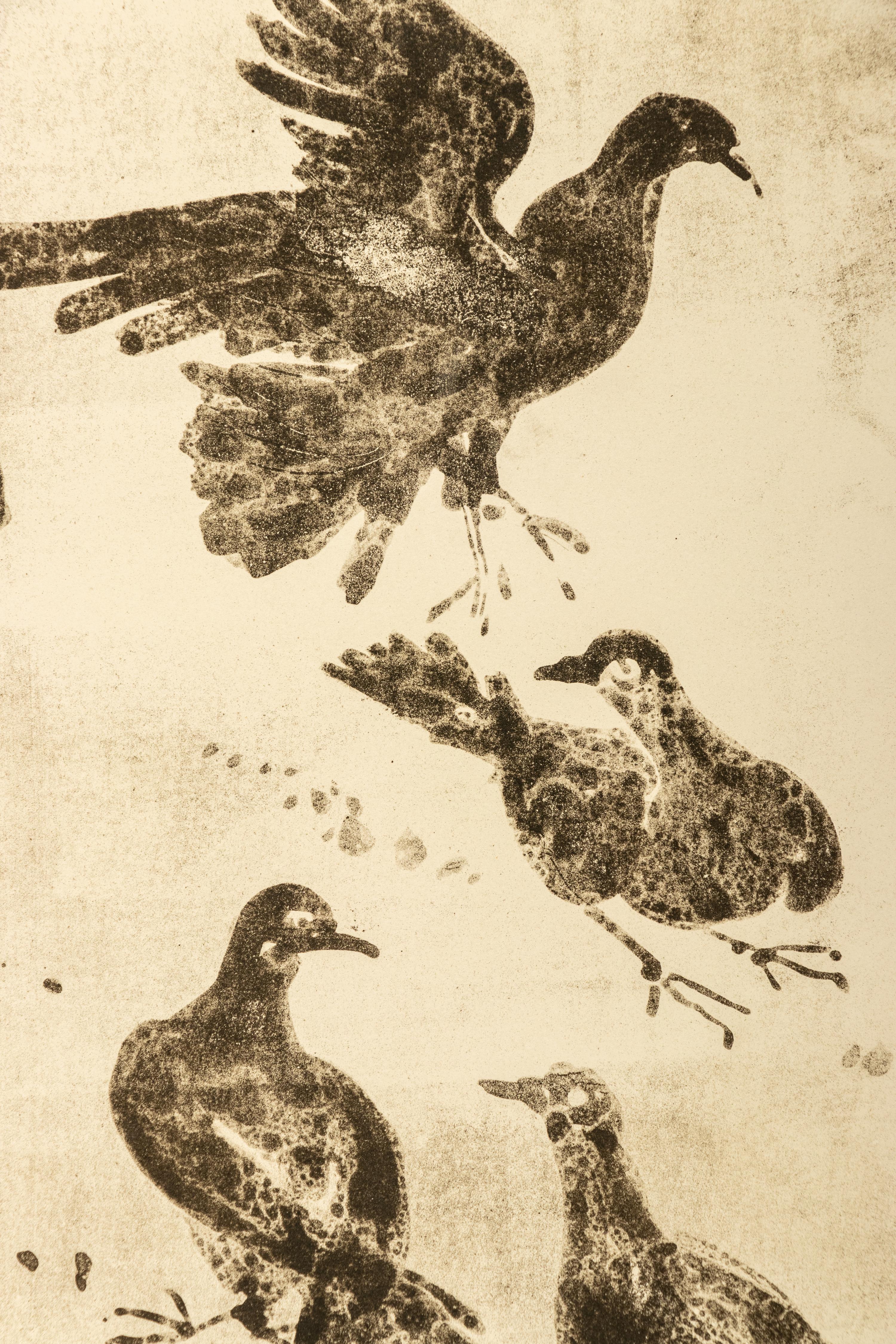 The Pigeons , 1955 and Bestiare , 1956 (a pair of works)