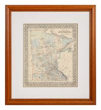 A Group of 11 19th and 20th century maps, comprising: