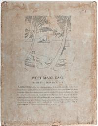 VANDERBILT, William K. (1849-1920). West Made East with the Loss of a Day. New York: Privately printed, 1933.