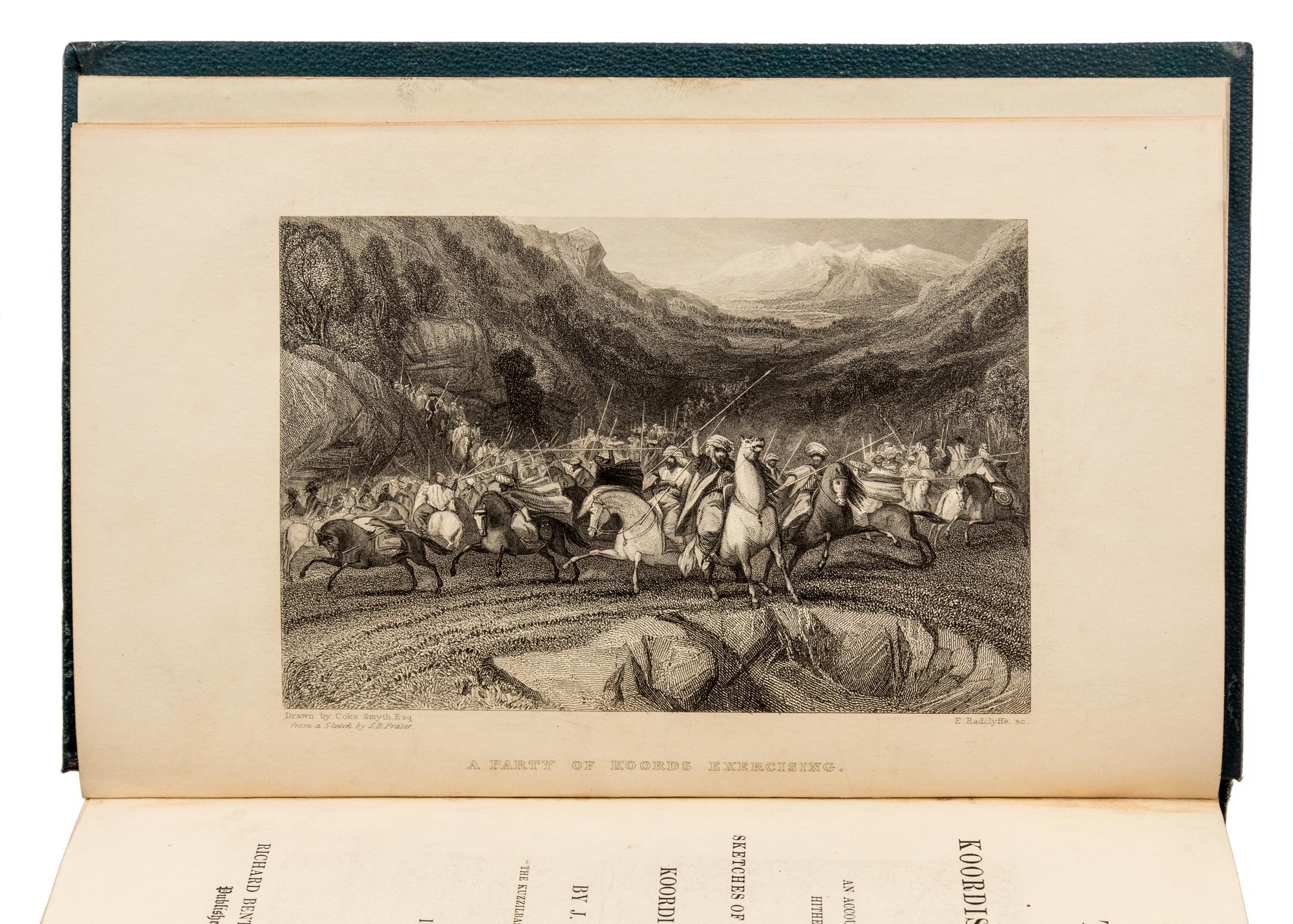 FRASER, James Baillie. Travels in Koordistan, Mesopotamia, &c. London, 1840. FIRST EDITION, WILFRED THESIGER'S COPY.