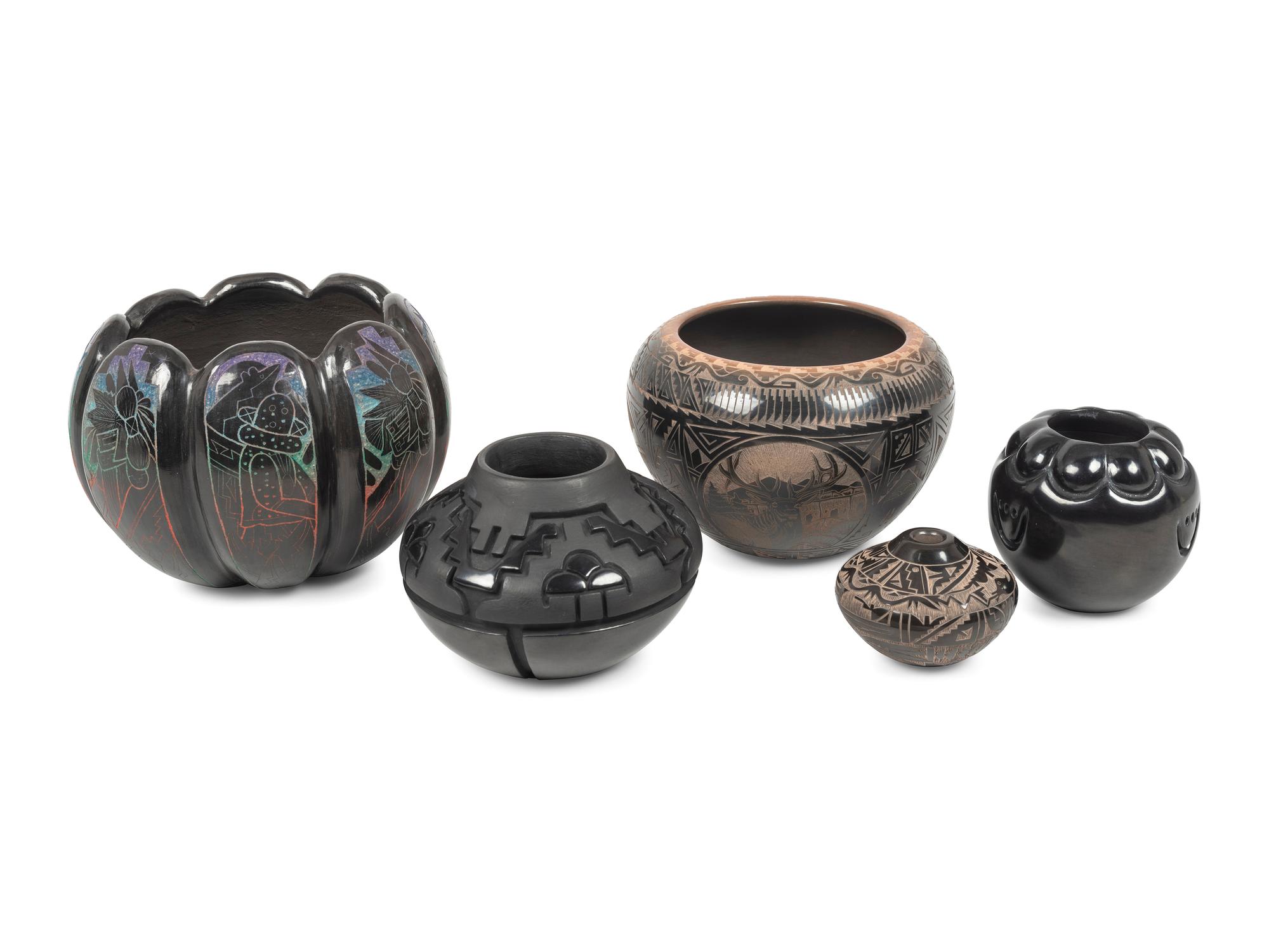 Collection of Santa Clara Pottery