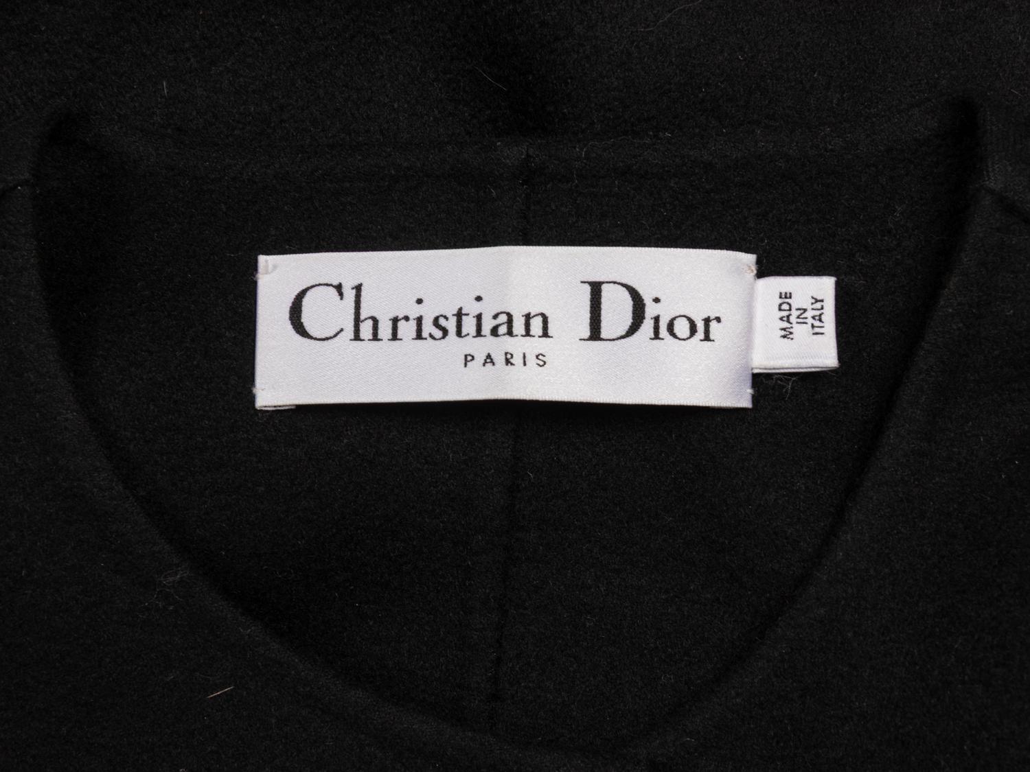 Christian Dior, Double-Faced Cashmere Swing Coat
