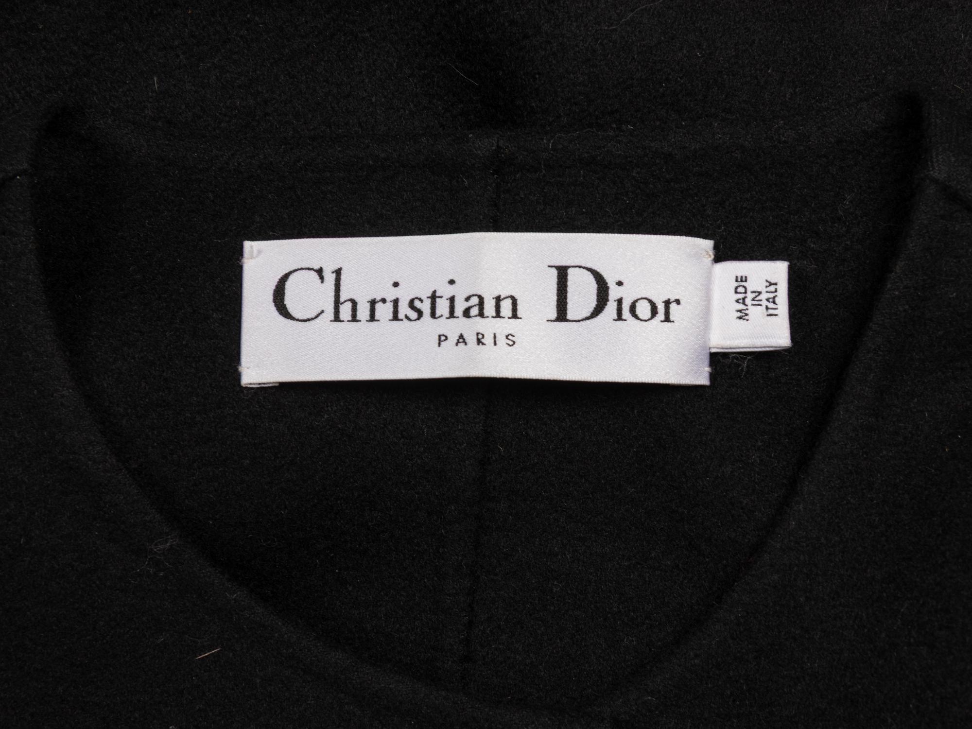 Christian Dior, Double-Faced Cashmere Swing Coat