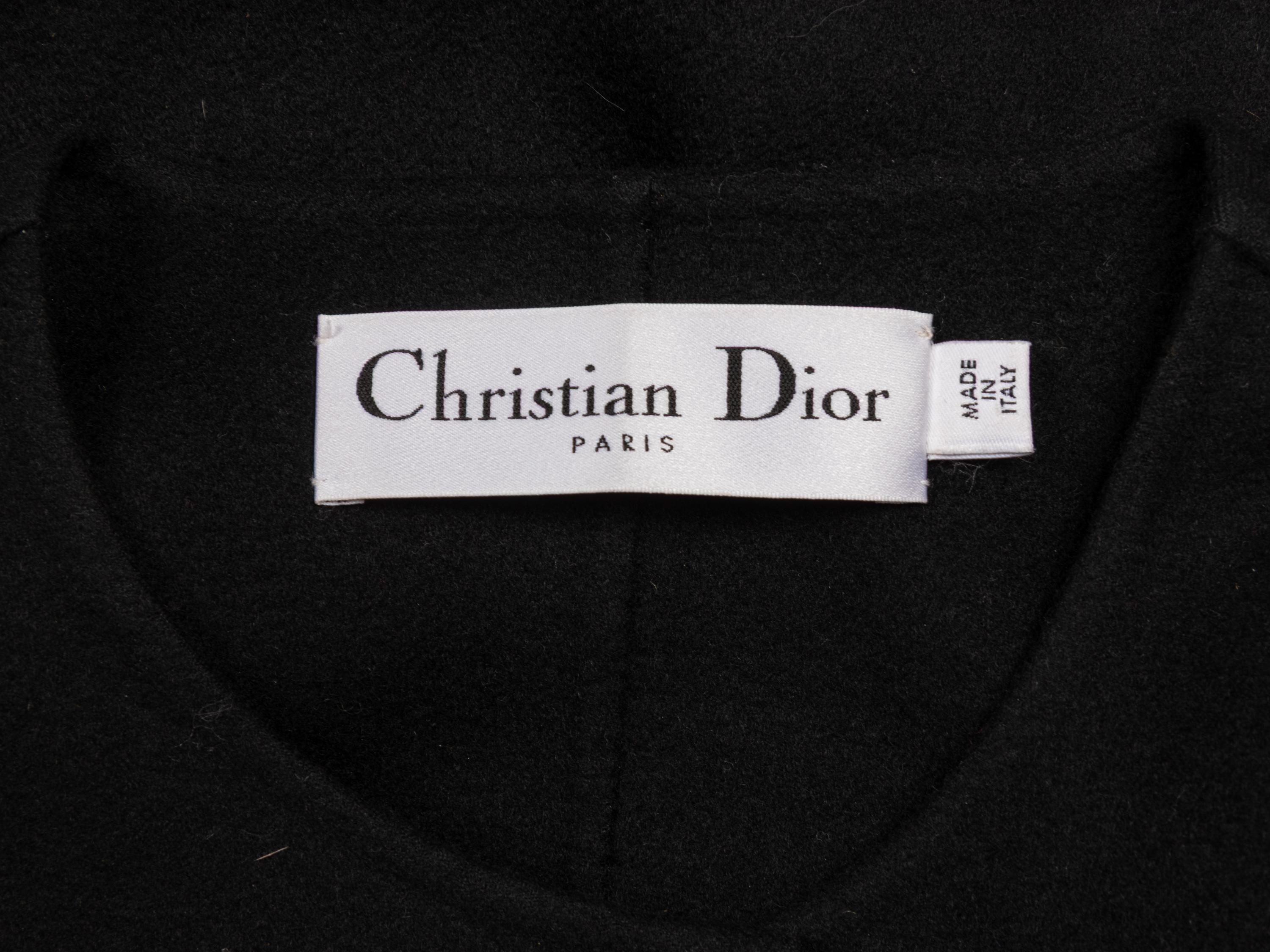 Christian Dior, Double-Faced Cashmere Swing Coat