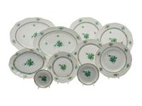 A Herend Porcelain Service