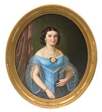 American School, (19th Century), Portrait of Rachel Ward, Kansas City, Missouri