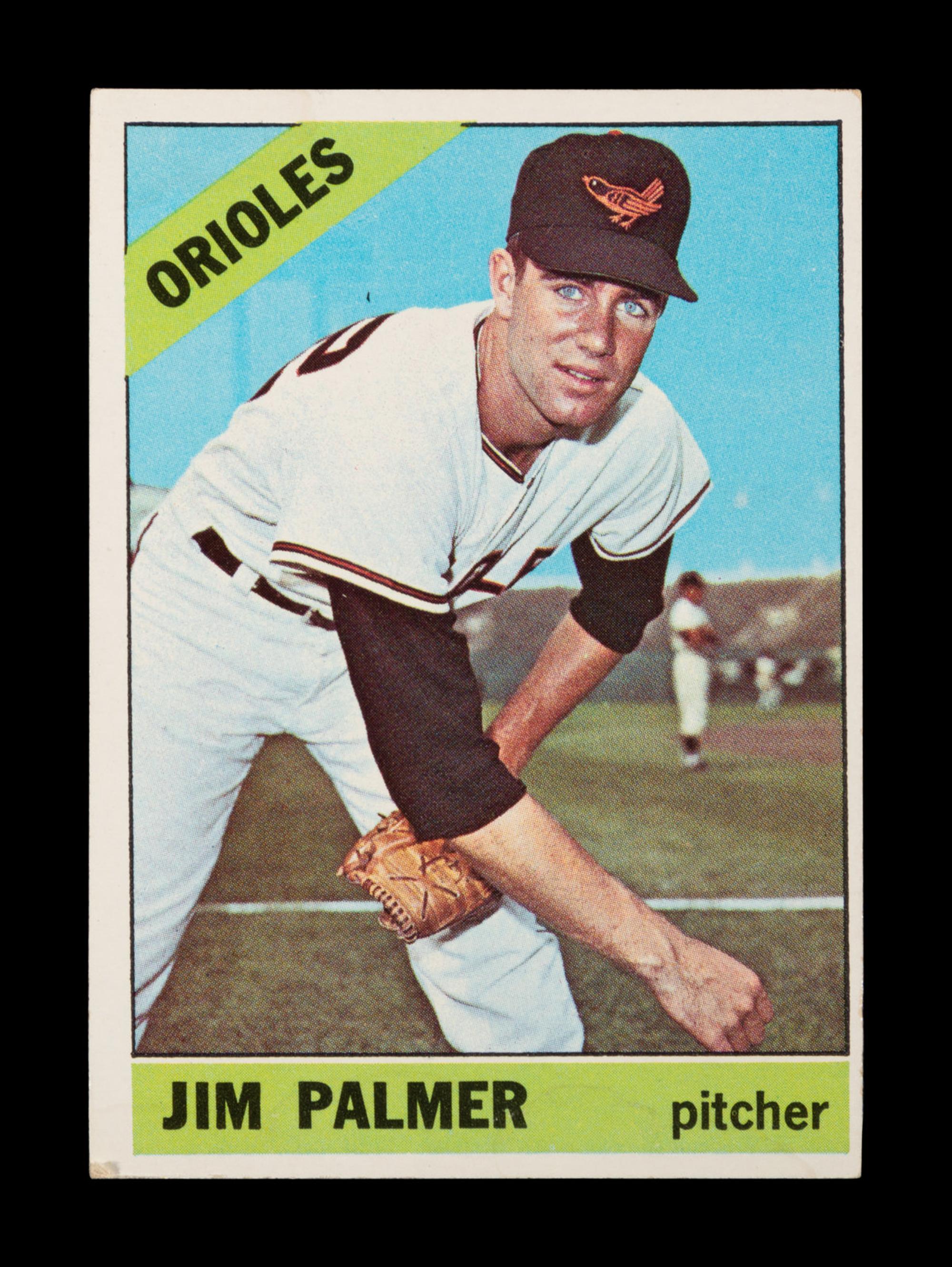 A Group of Gaylord Perry and Jim Palmer Topps Rookie Baseball Cards,