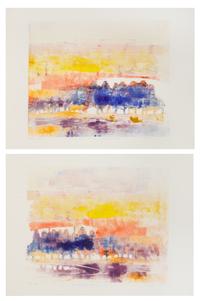 Earl Biss 22 x 30 inches — (American, 1947-1998)