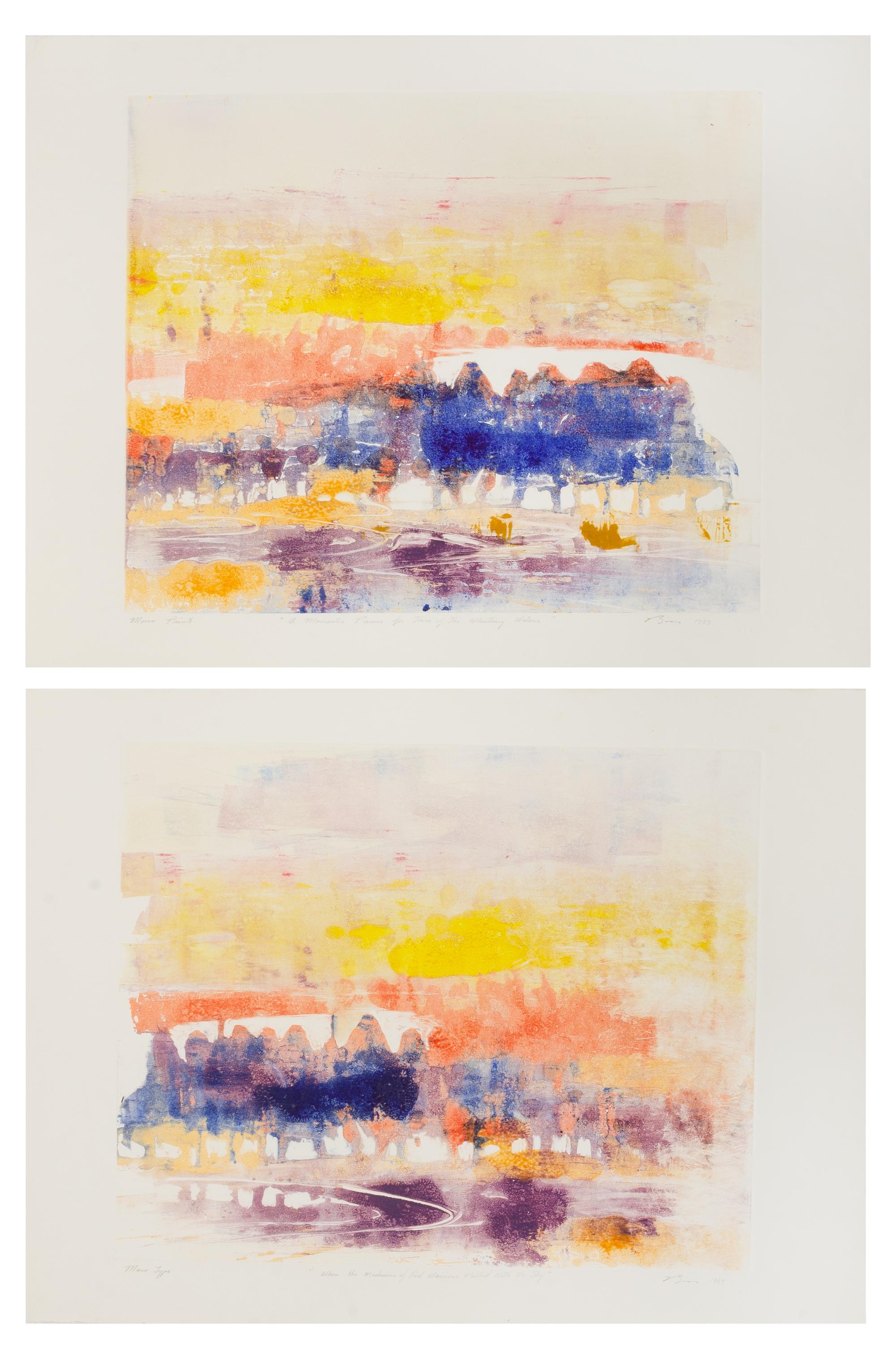 Earl Biss 22 x 30 inches — (American, 1947-1998)