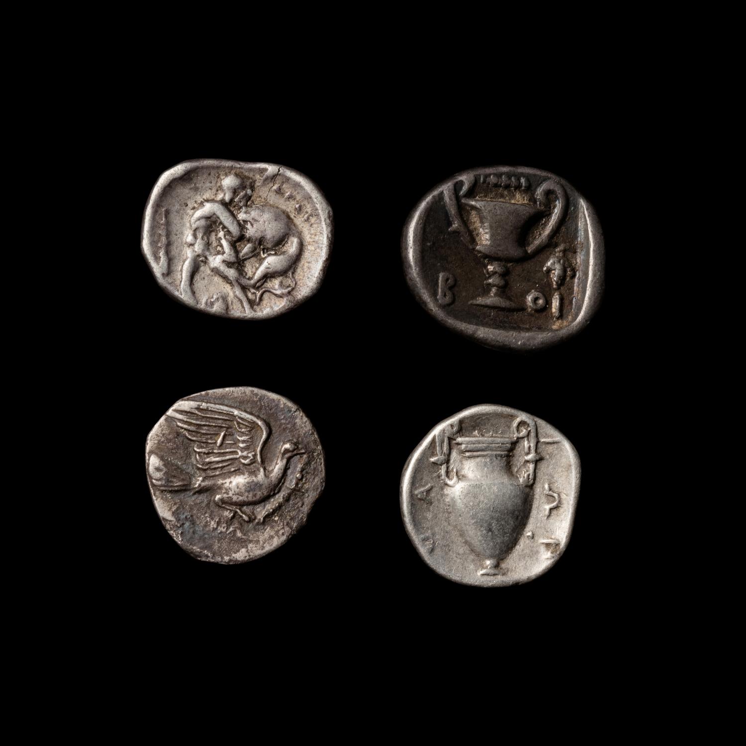 [ANCIENTS] A Group of Four Greek Ar Coins