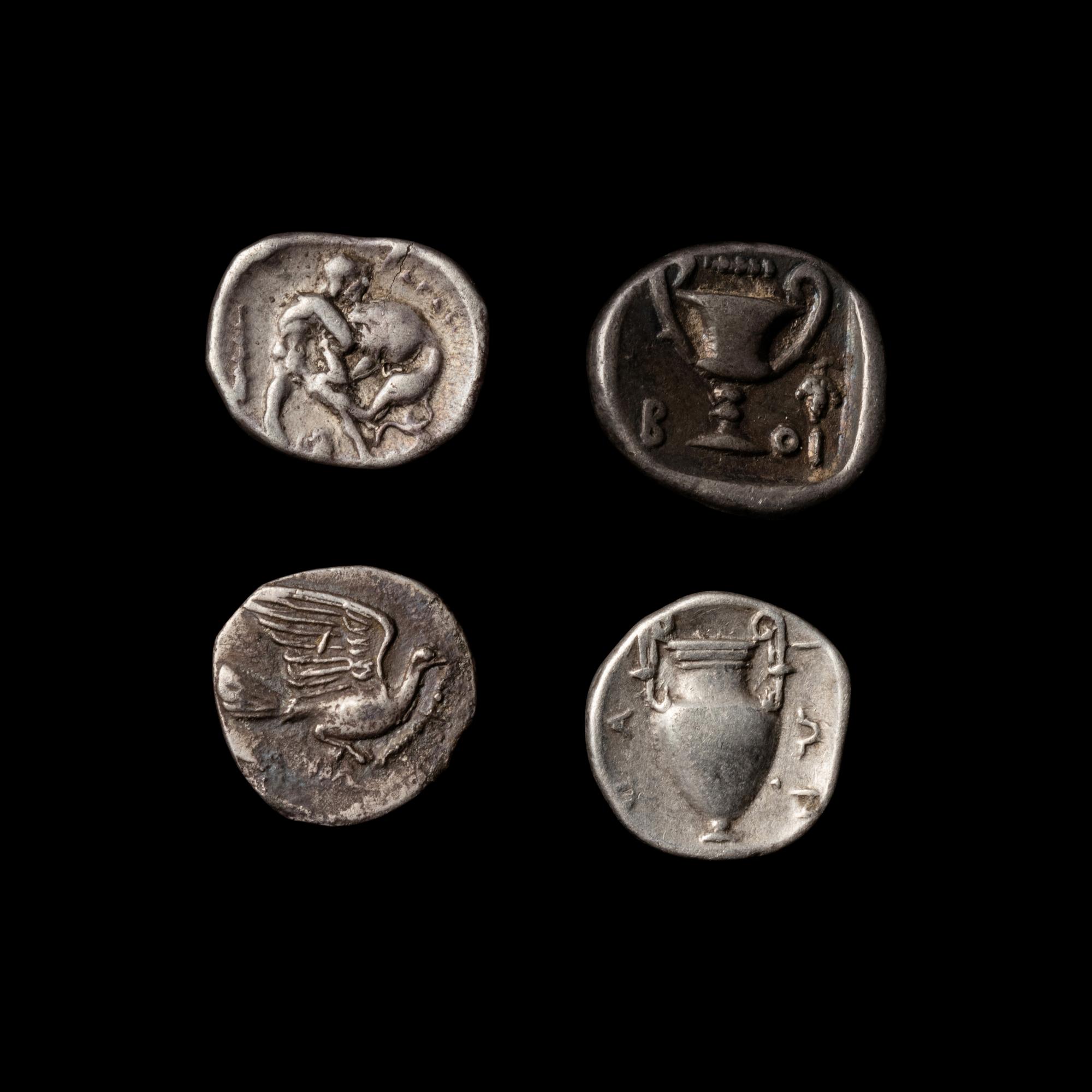 [ANCIENTS] A Group of Four Greek Ar Coins