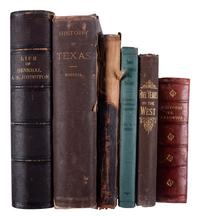 [TEXAS] -- [McCULLOCH, Henry (1816-1895), his copies]. A group of books related to Texas history, comprising: